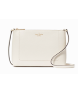 New Kate Spade Leila Crossbody Pebble Leather Parchment - $128.15 CAD