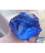 Andara crystal - monatomic andara glass - luminescent blue  - JA44 - 375... - $42.08