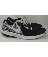 Nike Flex Experience RN5 Women&#39;s Sz 8 Youth 7 Running Shoes Black Hearts... - $26.11