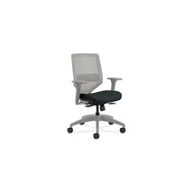 The Hon HON Solve Seating Titanium Mid-Back Task Chair Black - £489.49 GBP