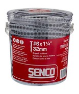 Senco 06A125P DuraSpin Number 6 by 1-1/4-Inch Drywall to Wood Collated S... - $44.93