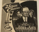 Like Father Like Santa Tv Movie Print Ad Vintage Harry Hamlin TPA1 - £4.68 GBP