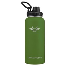 Insulated Vacuum Water Bottle For Kids With Straw Lid Stainless Steel Flask Ther - $28.99