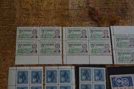 Canada Stamp Blocks 1955-1962 Alberta Red River Trans Canada La Verendrye MNH - £16.75 GBP