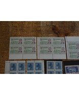 Canada Stamp Blocks 1955-1962 Alberta Red River Trans Canada La Verendry... - £16.69 GBP