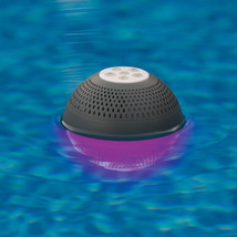 Portable Bluetooth Speaker Pool Outdoor RGB Lights USB Waterproof Music Radio - £42.48 GBP