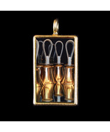 Reflective Quartet of Handbells Pendant by KVW - $24.99