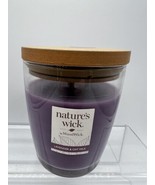 WOODWICK Nature&#39;s Wick Lavender Oat Milk Scented Candle Jar 10oz - $189.87 MXN