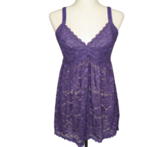 Read Torrid Purple Lace Babydoll Nightie Plus Size 1X ---READ DESCRIPTION---- - £7.46 GBP