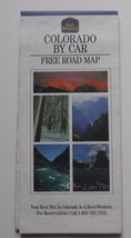 Folding Road Map Colorado by Car Best Western - $7.69