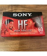 Sony HF 90 minute Type I Blank Audio Cassette Tape Factory Sealed - £3.10 GBP