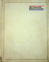1964 Democratic National Convention Program Book - Pre-Owned - £5.34 GBP