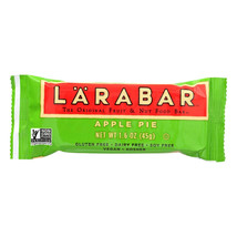 Larabar Apple Pie, Case, 16 pack snack bar 1.6 oz, fruit nuts, Kosher, v... - $44.99