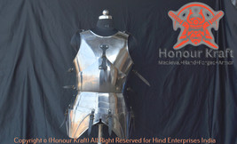 Medieval Steel Breast Plate Body Armour for Buhurt Hard Combat fighting Italian  - £391.86 GBP