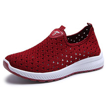 Mesh Shoes Women Summer Old Beijing Cloth Shoes Women&#39;s Shoes Breathable Hollow  - £22.48 GBP