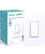 Kasa Smart 3 Way Switch HS210, Needs Neutral Wire, 2.4GHz Wi-Fi Light Sw... - £25.71 GBP