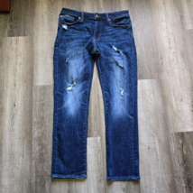 American Eagle Jeans Womens Size 32x30 Next Level Flex Slim Straight Dis... - £23.90 GBP