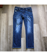 American Eagle Jeans Womens Size 32x30 Next Level Flex Slim Straight Dis... - £23.42 GBP