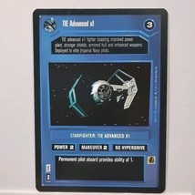 TIE Advanced X1 - Blue Shift  Error, Star Wars CCG Customizeable Card Ga... - $9.95