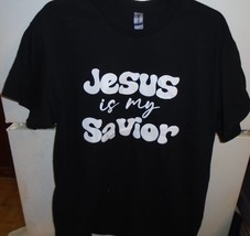 Jesus is my Savior Christian Religious - unisex size large Crewneck T Sh... - £5.44 GBP