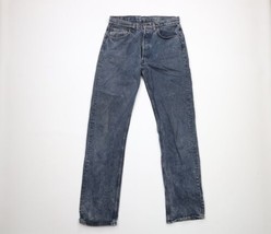 Vintage 80s Levis 501xx Mens 30x34 Acid Wash Button Fly Original Fit Jeans USA - £116.25 GBP