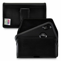 I Phone 12 Mini 5G Fits Otterbox Defender Black Leather Belt Case Executive Clip - £29.78 GBP