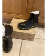 Women&#39;s Shoes SIZE 6 Dr. Martens 2976 Leather Chelsea Boots BLACK PATENT... - $132.35 CAD