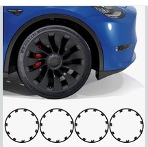 2020-24 Tesla Model Y 21 Inch Wheel Rim Protector Hubcaps Uberturbine Wh... - $1,263.47 MXN