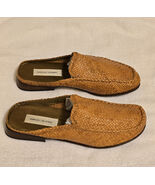 PONS QUINTANA for BERGDORF GOODMAN Womens Leather Mule Slides Sandals 38... - $161.48