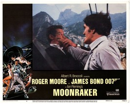 *MOONRAKER (1979) James Bond is Subdued By Jaws on Top of Suspended Aerial Tram - £58.97 GBP
