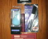 NEW Makeup Bundle Lot of 5 items w/ eyeshadow mascara lip gloss blending... - $15.95