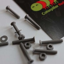 20 x Grey Countersunk Screws Polypropylene (PP) Plastic Nuts and Bolts, ... - £12.16 GBP