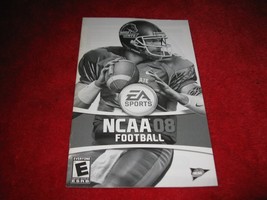 NCAA Football 08 : Playstation 2 PS2 Video Game Instruction Booklet - £1.58 GBP