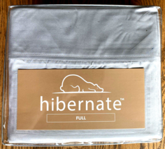 Hibernate Microfiber Sheets 1800 Thread-Count Full Size 4 piece  Set Gray Color - £30.88 GBP