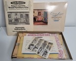 Realife Miniatures Queen Anne Collection Living Room Furniture Kit #205 ... - $38.99