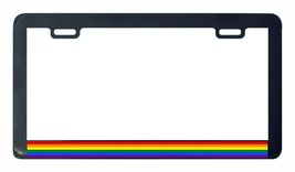 Drapeau Gay Pride Lesbienne Arc-en-Ciel Lgbtq Lgbt Licence Plaque Cadre - £5.79 GBP