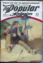 Popular Magazine 6/20/1924-Western cover-Dane Coolidge-pulp stories-VG+ - £52.41 GBP