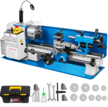VEVOR Metal Lathe 7x14inch Mini Metal Lathe 550W Variable Speed 50-2500 RPM - $349.99