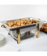 CATERING CHAFER FOOD WARMER SERVING FOOD BUFFET DECOR FOOD CHAFING DISHE... - €83,86 EUR