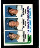 1982 TOPPS #681 MIKE MARSHALL/RON ROENICKE/STEVE SAX NMMT (RC) DODGERS  ... - £4.30 GBP