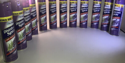 12Ea Homebright 7.5oz Spray Can,Kills 99.9%Germs-Fresh Lavender Scent-NEW-SHIP24 Item image 2