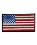USA FLAG IRON ON PATCH 3&quot; United States America Embroidered Applique NEW... - €3,38 EUR