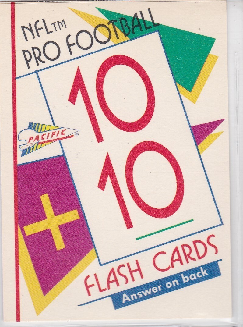M) 1991 Pacific Football Trading Flash Card Robert Wilson #40 - $1.97