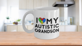 Autism Grandma Mug - I Love My Autistic Grandson - $18.95