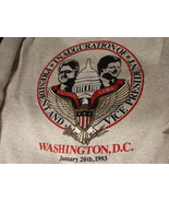 Vintage 1993 Clinton-Gore Inauguration Sweat Shirt Men’s XL - $15.99