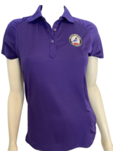 Cutter &amp; Buck Women's Golf Shirt Purple US Senior Open 2015 Extra Small - $28.49