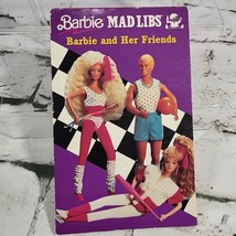 Barbie And Her Friends Mad Libs 1991 Vtg Book No Writing - £12.64 GBP