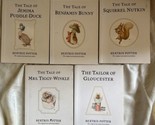 Lot of 6 - Beatrix Potter Color Illustrated mini paperback Books - $15.83
