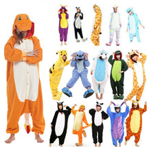 Unisex Adult Animal Pyjamas Halloween Cosplay Costumes Jumpsuit Cute Sle... - £12.64 GBP