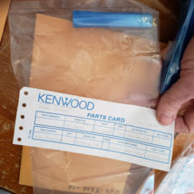 NOS OEM Kenwood Ptt Switch Strip Board PCB for TK-285 TK285 TK-480 # X54... - £29.88 GBP